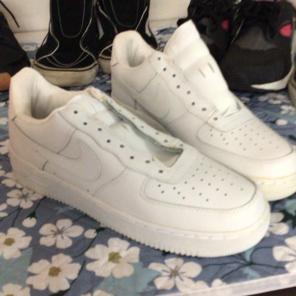 White Athletic Shoes